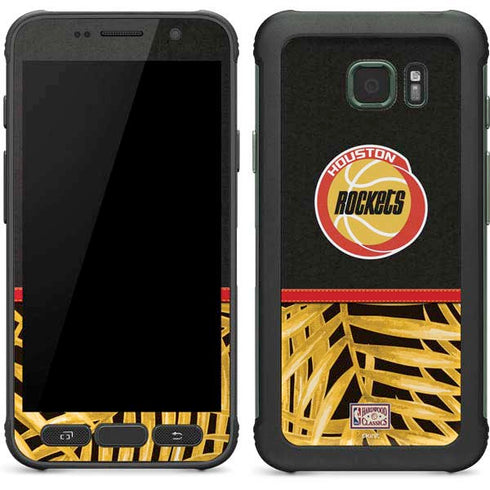 NBA Houston Rockets Retro Palms Galaxy S7 Active Skin