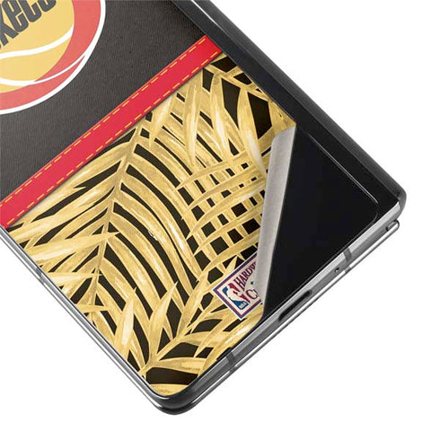 NBA Houston Rockets Retro Palms Galaxy Z Fold2 5G Skin