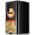 NBA Houston Rockets Retro Palms Galaxy Z Fold4 5G Clear Case