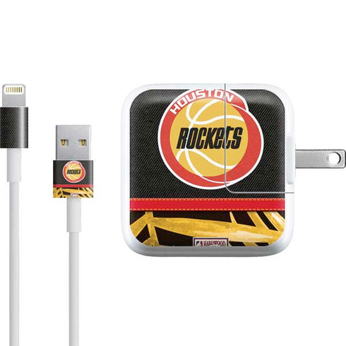 NBA Houston Rockets Retro Palms iPad Charger (10W USB) Skin