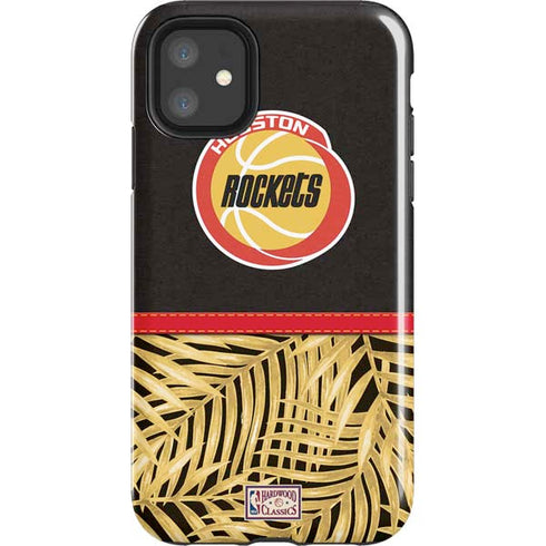 NBA Houston Rockets Retro Palms iPhone 11 Impact Case