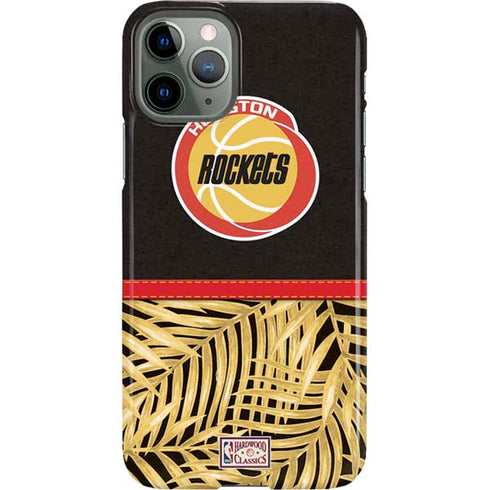 NBA Houston Rockets Retro Palms iPhone 11 Pro Lite Case