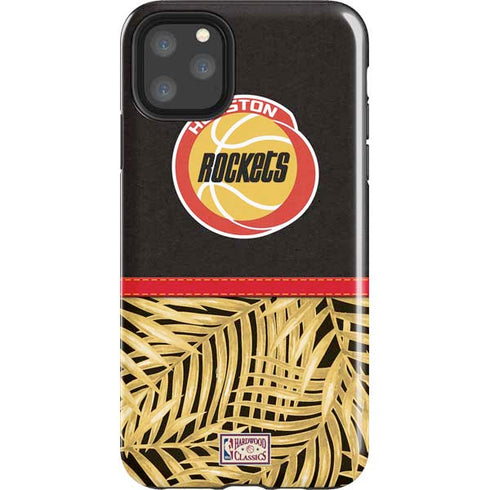 NBA Houston Rockets Retro Palms iPhone 11 Pro Max Impact Case