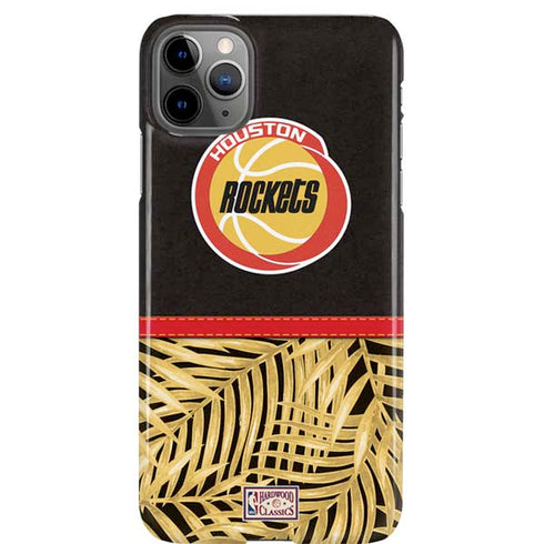 NBA Houston Rockets Retro Palms iPhone 11 Pro Max Lite Case