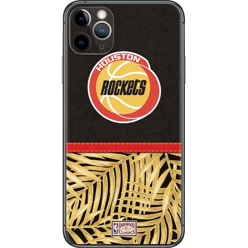NBA Houston Rockets Retro Palms iPhone 11 Pro Max Skin