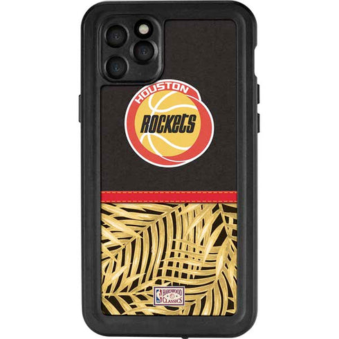 NBA Houston Rockets Retro Palms iPhone 11 Pro Max Waterproof Case