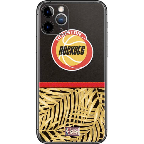 NBA Houston Rockets Retro Palms iPhone 11 Pro Skin