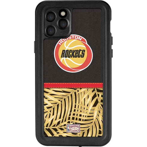 NBA Houston Rockets Retro Palms iPhone 11 Pro Waterproof Case