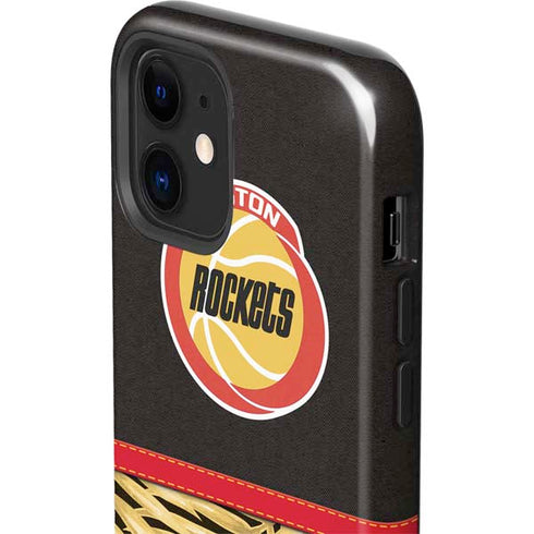 NBA Houston Rockets Retro Palms iPhone 12 Impact Case