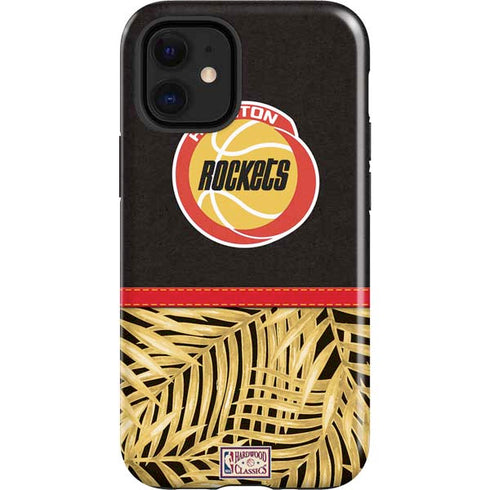 NBA Houston Rockets Retro Palms iPhone 12 Mini Impact Case