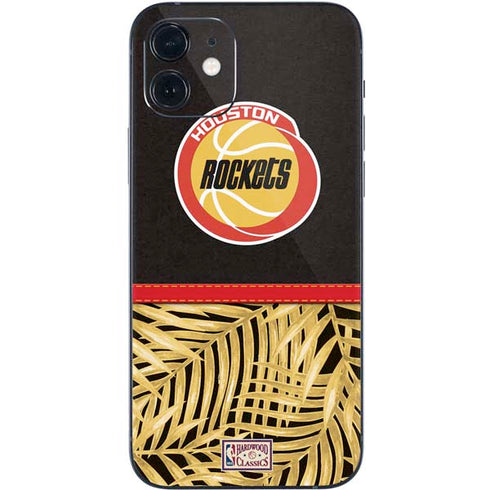 NBA Houston Rockets Retro Palms iPhone 12 Mini Skin