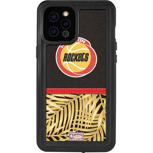 NBA Houston Rockets Retro Palms iPhone 12 Pro Max Waterproof Case