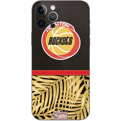 NBA Houston Rockets Retro Palms iPhone 12 Pro Skin