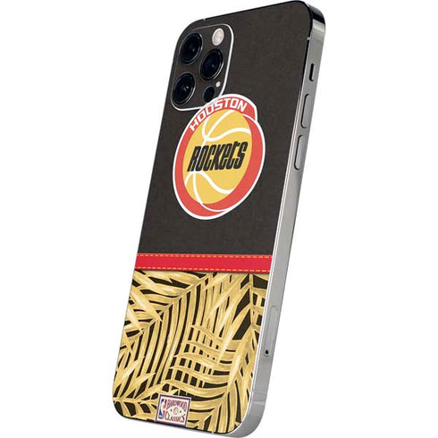 NBA Houston Rockets Retro Palms iPhone 12 Pro Skin
