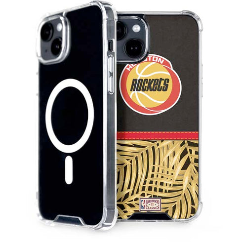 NBA Houston Rockets Retro Palms iPhone 13 MagSafe Case