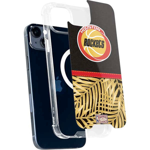 NBA Houston Rockets Retro Palms iPhone 13 MagSafe Case