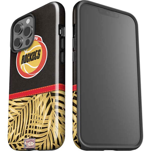 NBA Houston Rockets Retro Palms iPhone 13 Pro Max Impact Case