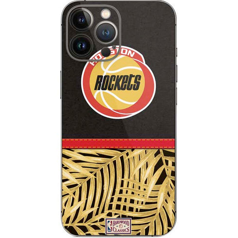 NBA Houston Rockets Retro Palms iPhone 13 Pro Max Skin