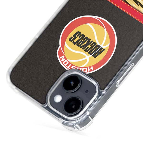 NBA Houston Rockets Retro Palms iPhone 15 MagSafe Case