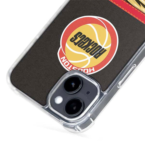 NBA Houston Rockets Retro Palms iPhone 15 Plus MagSafe Case