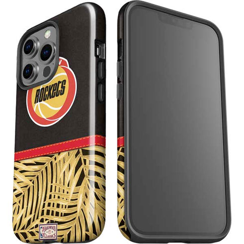 NBA Houston Rockets Retro Palms iPhone 14 Pro Impact Case