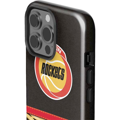 NBA Houston Rockets Retro Palms iPhone 15 Pro Max Impact Case