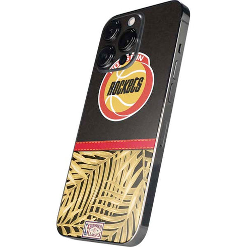 NBA Houston Rockets Retro Palms iPhone 14 Pro Max Skin