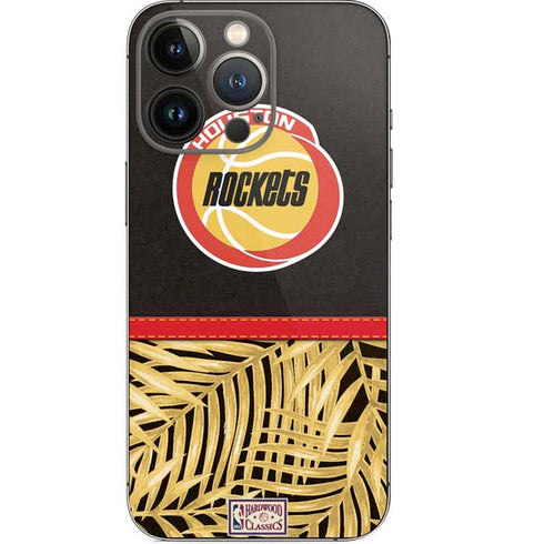 NBA Houston Rockets Retro Palms iPhone 15 Pro Skin