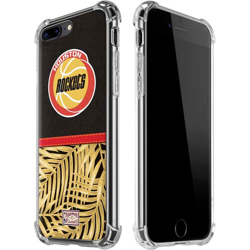 NBA Houston Rockets Retro Palms iPhone 7/8 Plus Clear Case