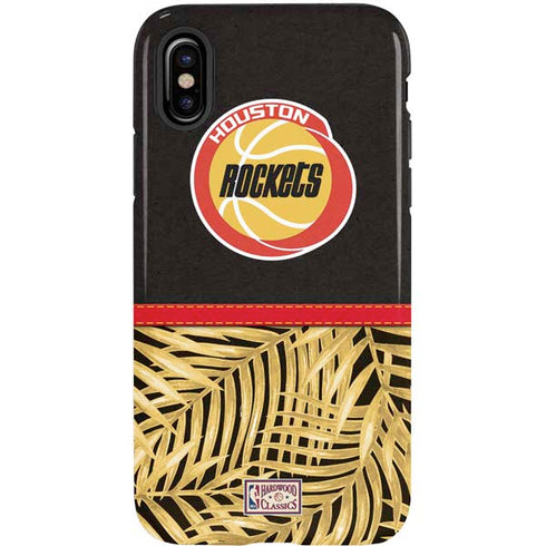 NBA Houston Rockets Retro Palms iPhone XS Pro Case
