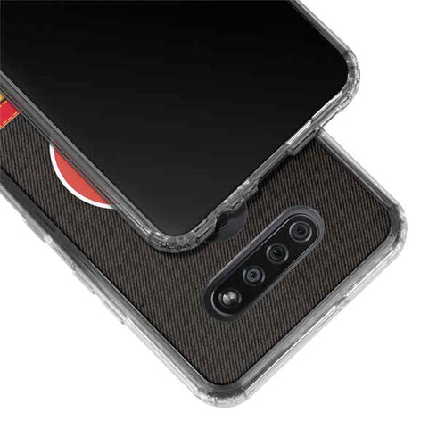 NBA Houston Rockets Retro Palms LG K51/Q51 Clear Case