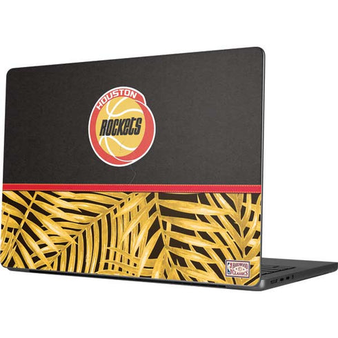 NBA Houston Rockets Retro Palms MacBook Pro 14in (2021-24) Skin