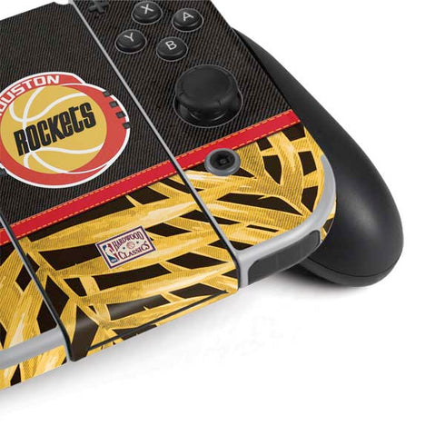 NBA Houston Rockets Retro Palms Nintendo Switch OLED (2021) Skin