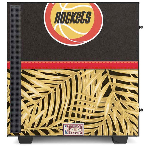 NBA Houston Rockets Retro Palms NZXT H510 Compact ATX Mid-Tower Case Skin