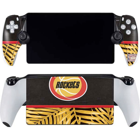 NBA Houston Rockets Retro Palms PlayStation Portal Remote Player Skin