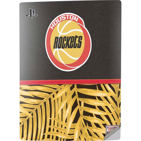 NBA Houston Rockets Retro Palms PS5 Digital Edition Console Skin