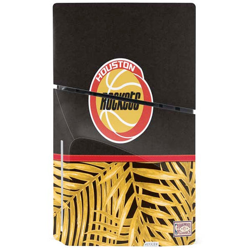 NBA Houston Rockets Retro Palms PS5 Slim Disk Bundle Skin