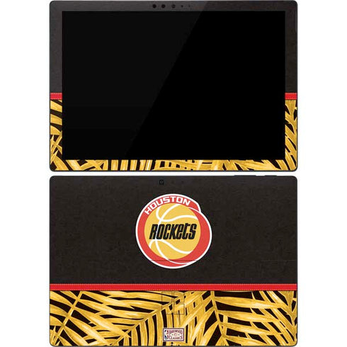 NBA Houston Rockets Retro Palms Surface Pro 7 Skin