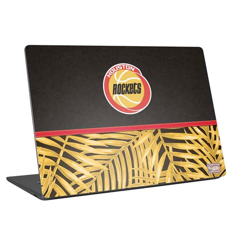 NBA Houston Rockets Retro Palms Universal Laptop 12in (9.8 x 6.8in) Skin