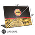 NBA Houston Rockets Retro Palms Universal Laptop 14in (11.4 x 8.2in) Skin