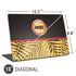 NBA Houston Rockets Retro Palms Universal Laptop 15in (12.2 x 8.8in) Skin