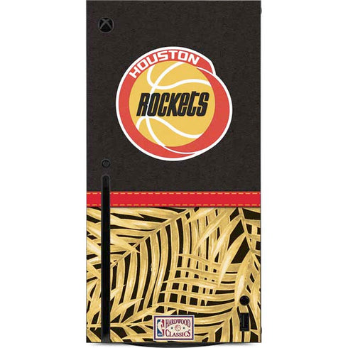 NBA Houston Rockets Retro Palms Xbox Series X Console Skin