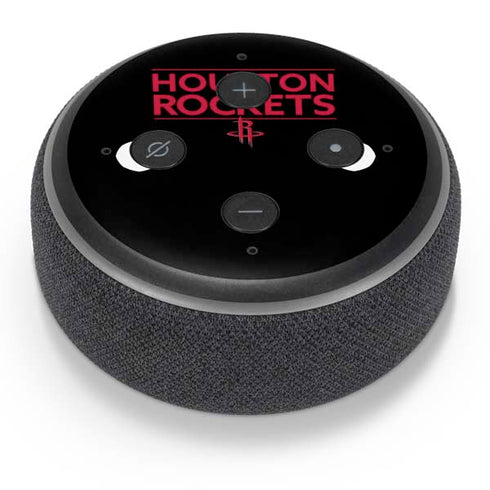 NBA Houston Rockets Standard - Black Amazon Echo Dot Skin