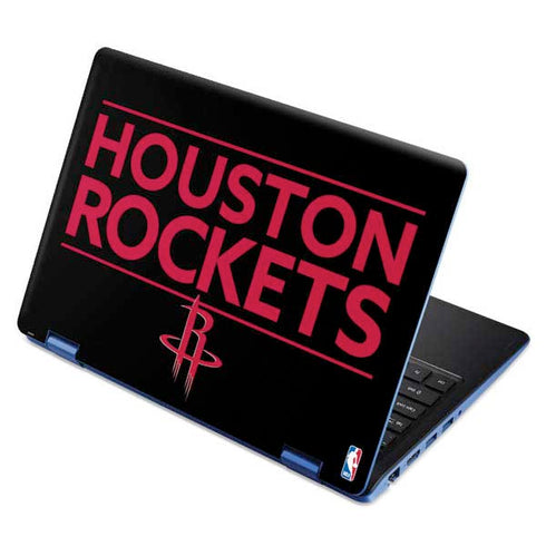 NBA Houston Rockets Standard - Black Aspire R11 11.6in Skin