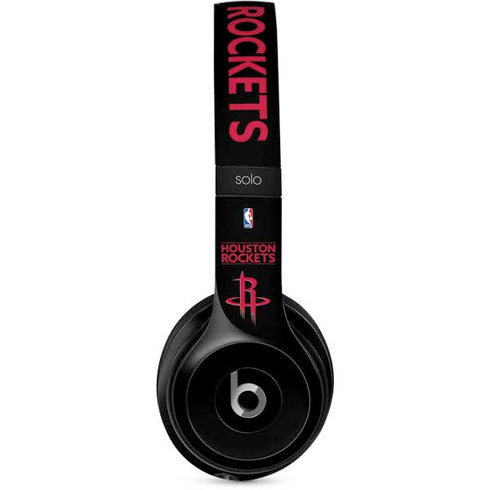 NBA Houston Rockets Standard - Black Beats Solo 2 Wired Skin