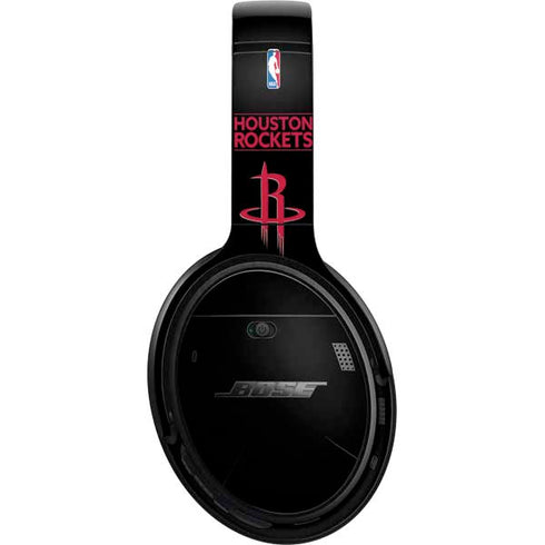 NBA Houston Rockets Standard - Black Bose QuietComfort 35 Headphones Skin