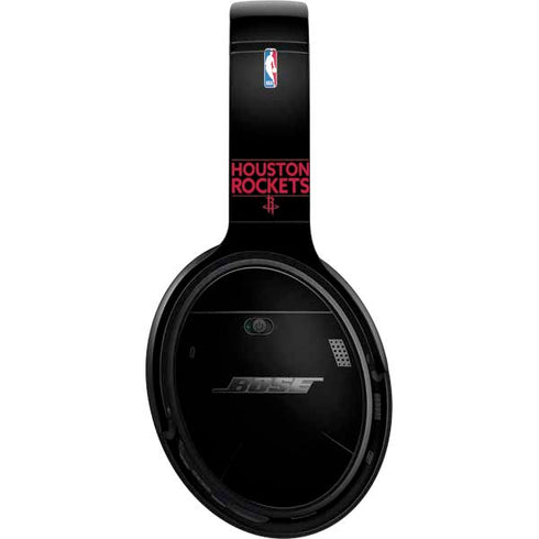 NBA Houston Rockets Standard - Black Bose QuietComfort 35 II Headphones Skin