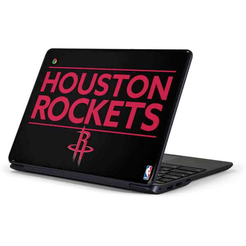 NBA Houston Rockets Standard - Black Samsung Chromebook Skin