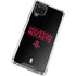NBA Houston Rockets Standard - Black Galaxy A12 Clear Case