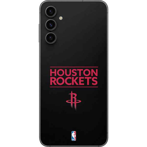 NBA Houston Rockets Standard - Black Galaxy A14 5G Skin